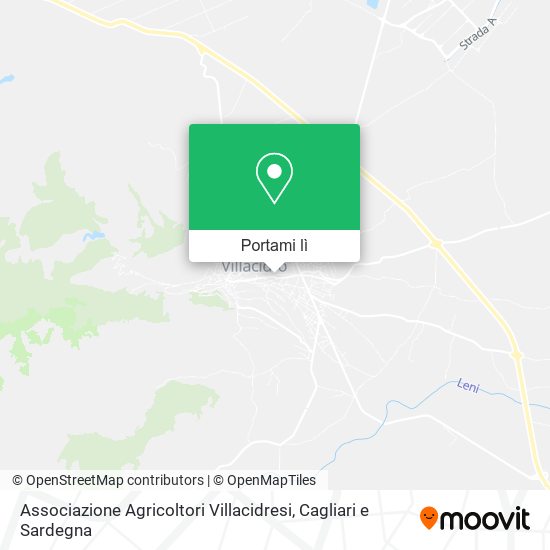 Mappa Associazione Agricoltori Villacidresi