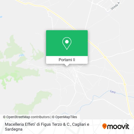 Mappa Macelleria Effeti' di Figus Terzo & C.