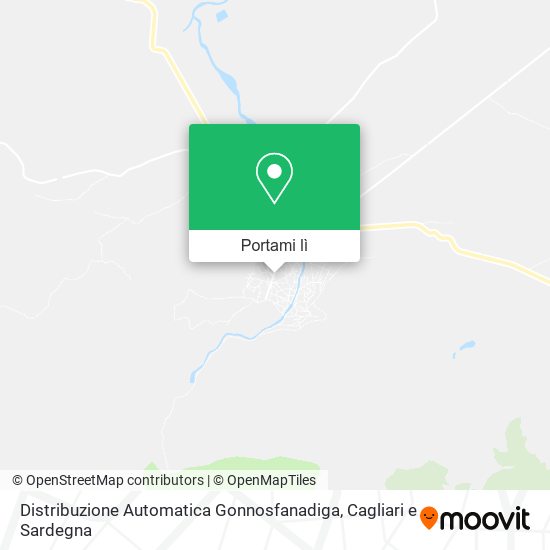 Mappa Distribuzione Automatica Gonnosfanadiga