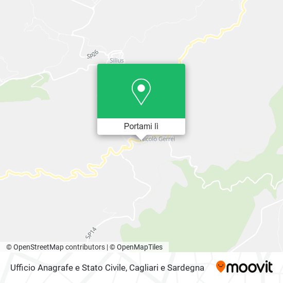 Mappa Ufficio Anagrafe e Stato Civile