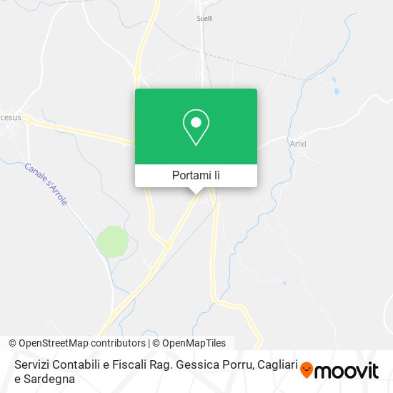 Mappa Servizi Contabili e Fiscali Rag. Gessica Porru