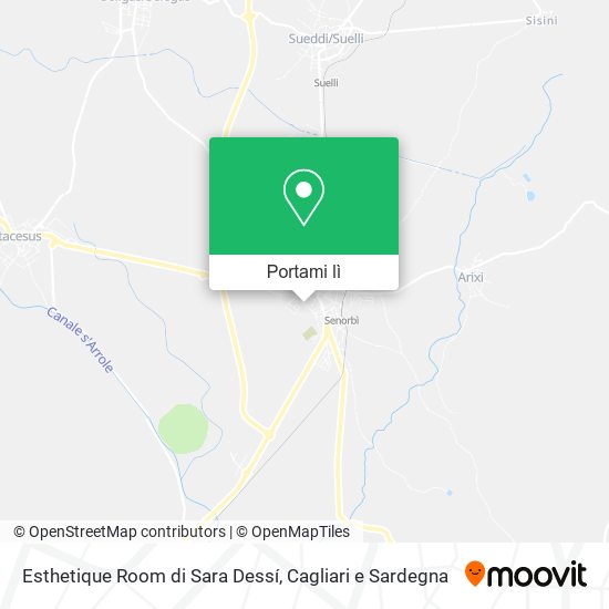 Mappa Esthetique Room di Sara Dessí