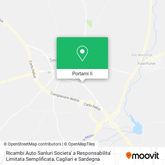 Mappa Ricambi Auto Sanluri Societa' a Responsabilita' Limitata Semplificata