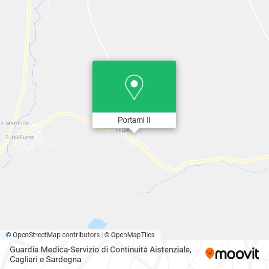 Mappa Guardia Medica-Servizio di Continuità Aistenziale