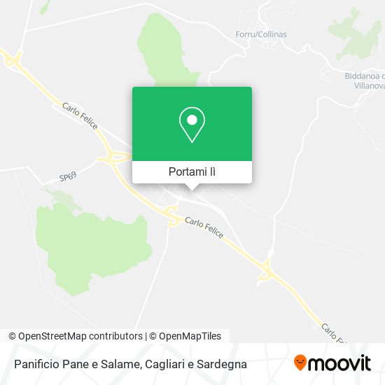 Mappa Panificio Pane e Salame