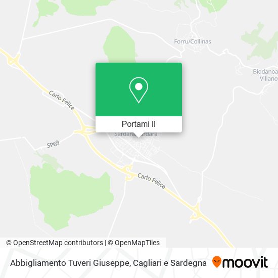 Mappa Abbigliamento Tuveri Giuseppe