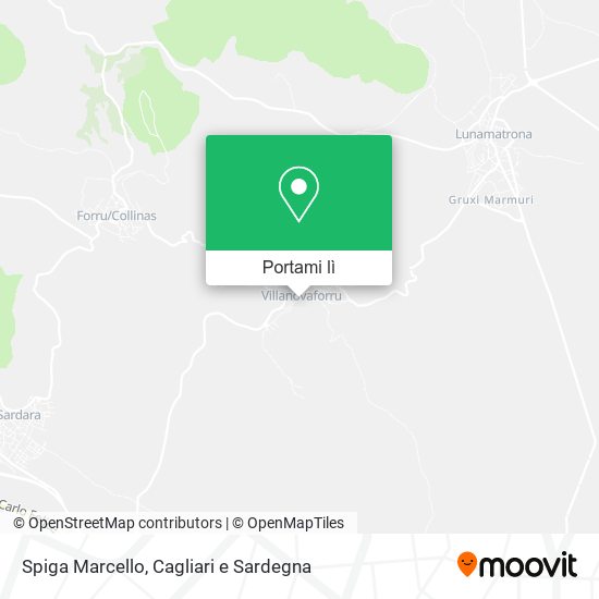 Mappa Spiga Marcello
