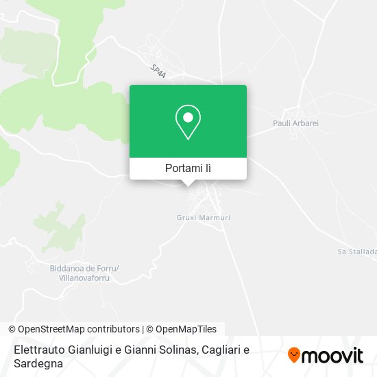 Mappa Elettrauto Gianluigi e Gianni Solinas