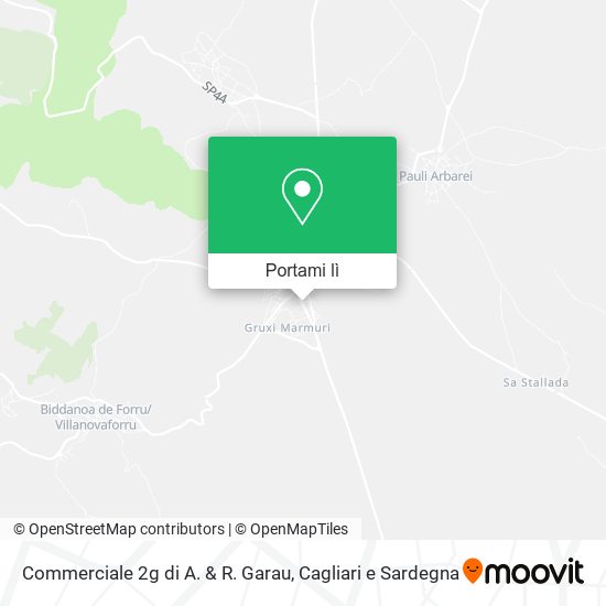 Mappa Commerciale 2g di A. & R. Garau