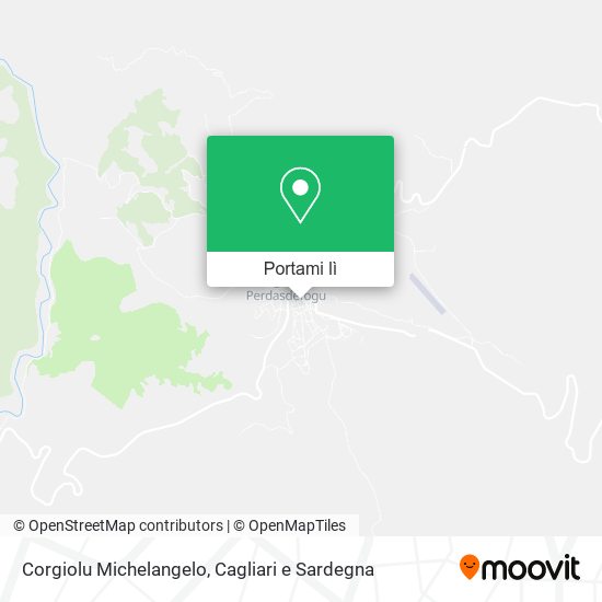 Mappa Corgiolu Michelangelo