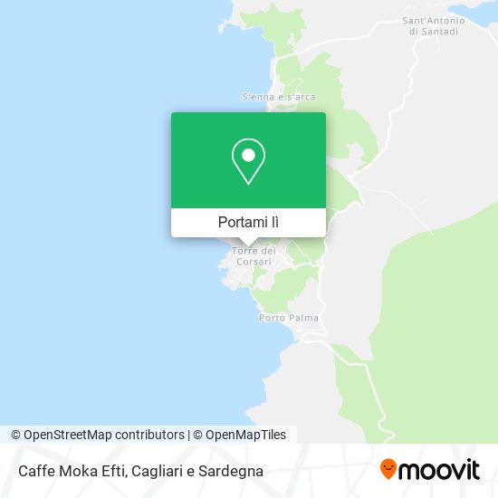 Mappa Caffe Moka Efti