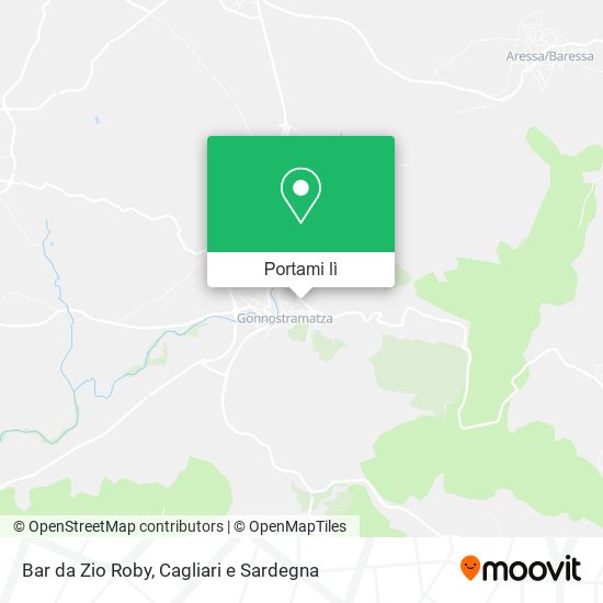 Mappa Bar da Zio Roby