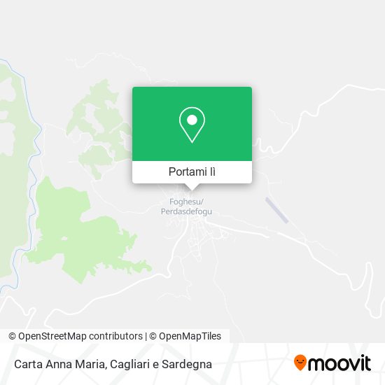 Mappa Carta Anna Maria
