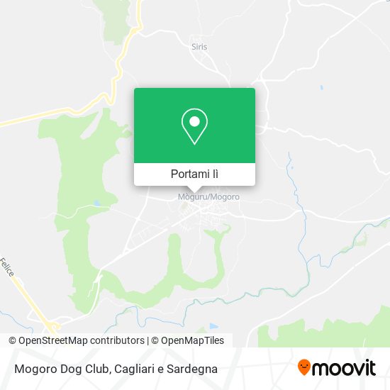 Mappa Mogoro Dog Club
