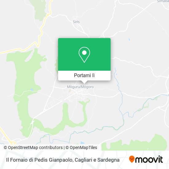 Mappa Il Fornaio di Pedis Gianpaolo