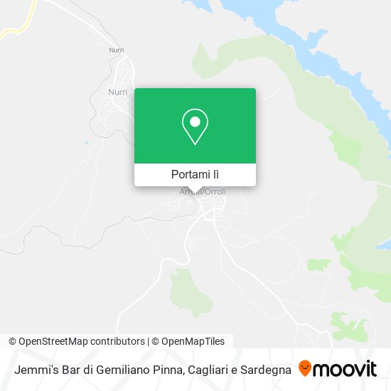 Mappa Jemmi's Bar di Gemiliano Pinna