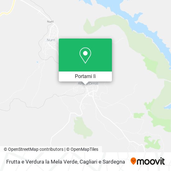 Mappa Frutta e Verdura la Mela Verde