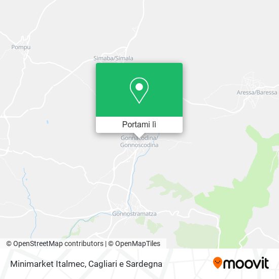 Mappa Minimarket Italmec