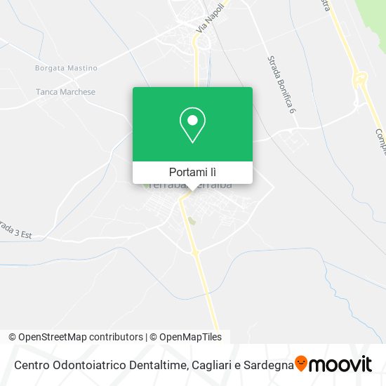 Mappa Centro Odontoiatrico Dentaltime