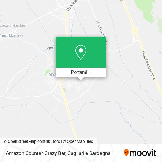 Mappa Amazon Counter-Crazy Bar