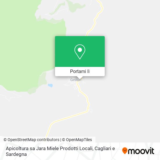 Mappa Apicoltura sa Jara Miele Prodotti Locali