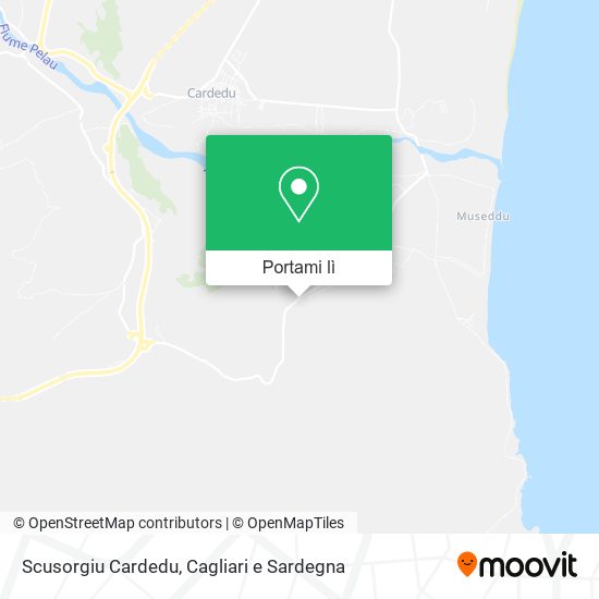 Mappa Scusorgiu Cardedu