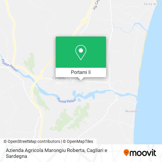 Mappa Azienda Agricola Marongiu Roberta