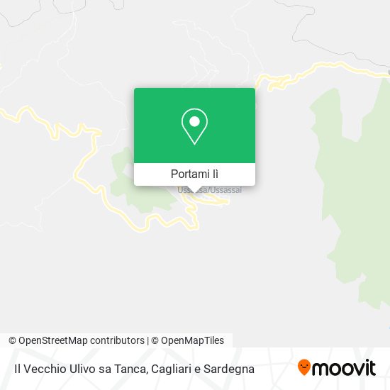 Mappa Il Vecchio Ulivo sa Tanca