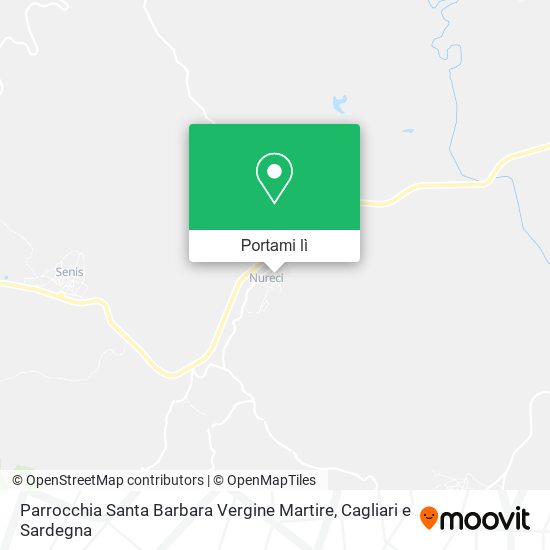 Mappa Parrocchia Santa Barbara Vergine Martire