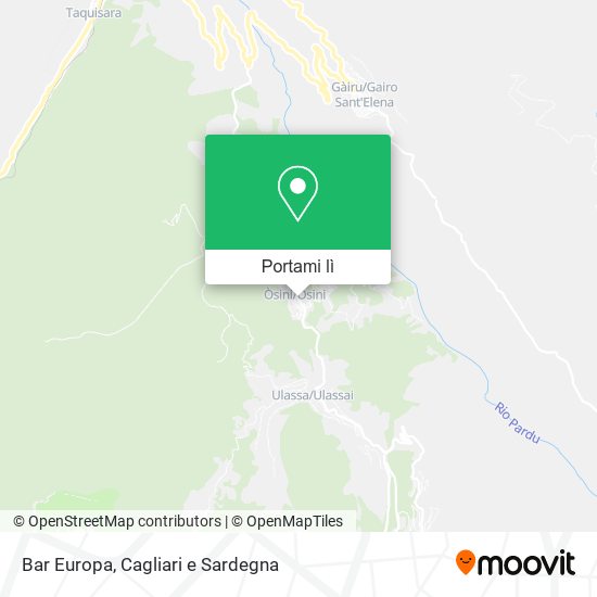 Mappa Bar Europa