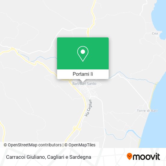 Mappa Carracoi Giuliano