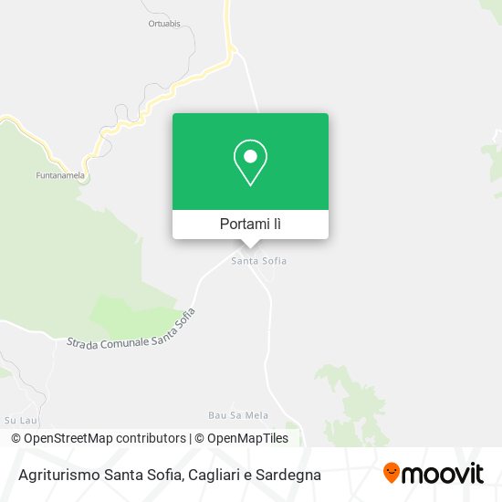 Mappa Agriturismo Santa Sofia