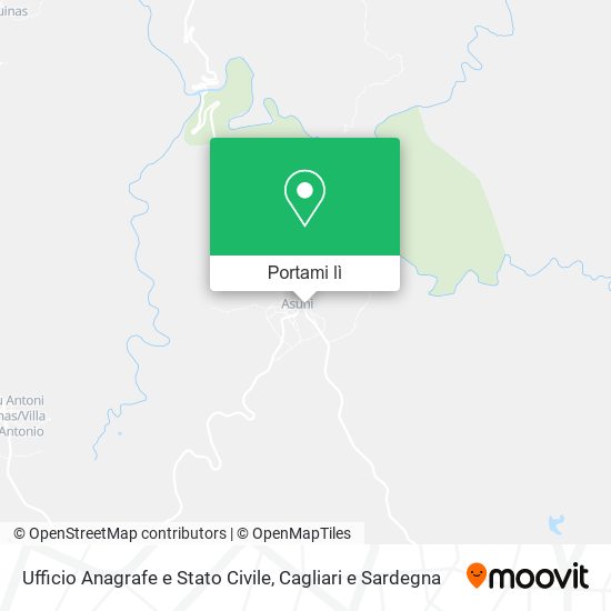 Mappa Ufficio Anagrafe e Stato Civile
