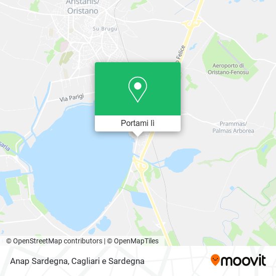 Mappa Anap Sardegna