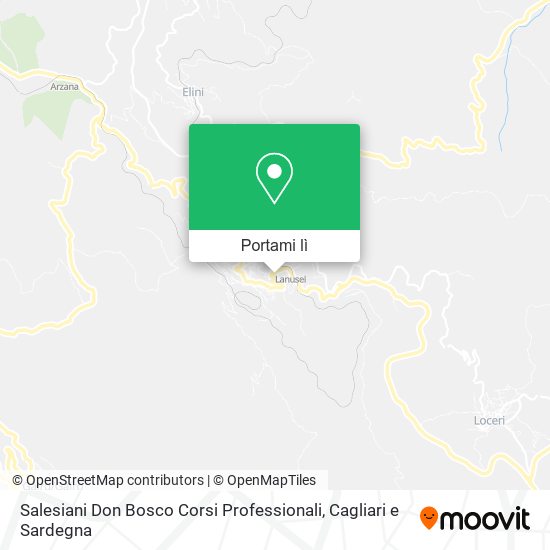 Mappa Salesiani Don Bosco Corsi Professionali