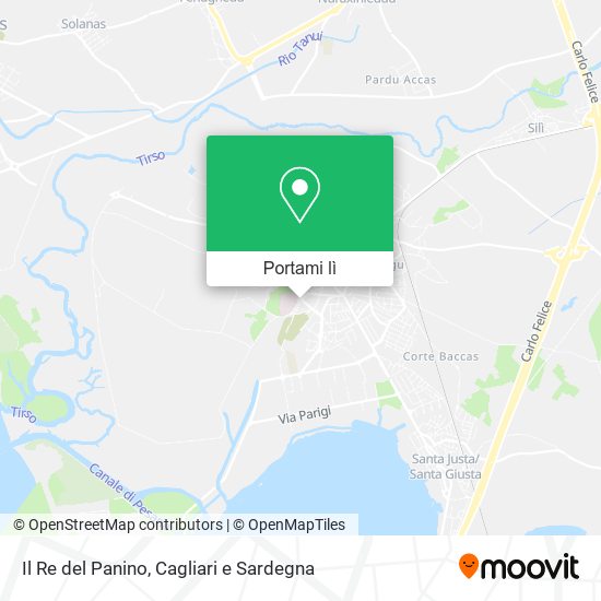 Mappa Il Re del Panino