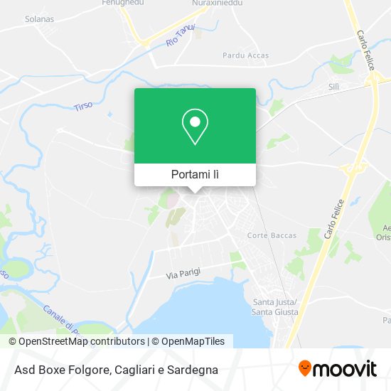 Mappa Asd Boxe Folgore