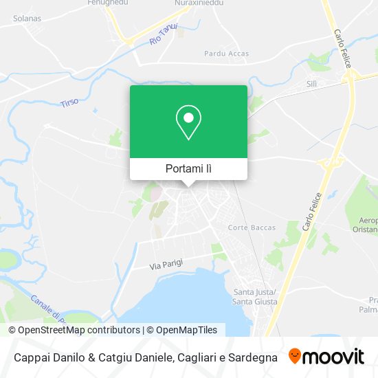 Mappa Cappai Danilo & Catgiu Daniele