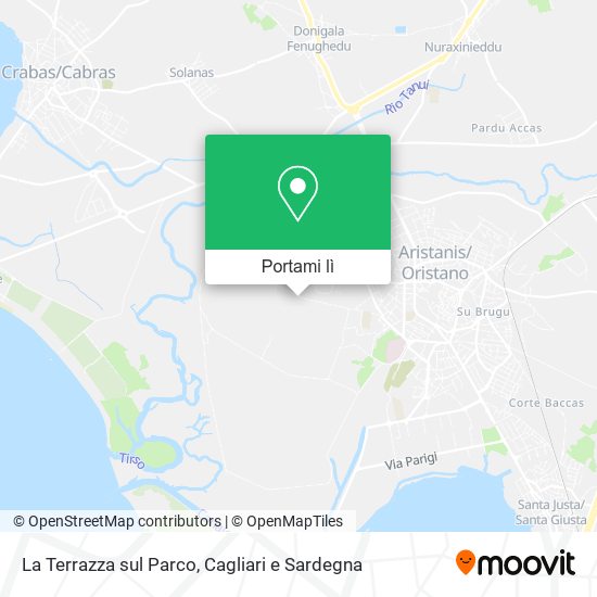 Mappa La Terrazza sul Parco