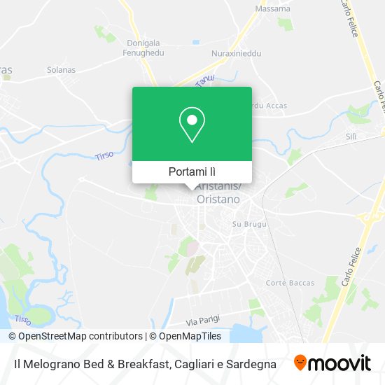 Mappa Il Melograno Bed & Breakfast