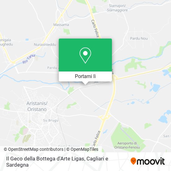 Mappa Il Geco della Bottega d'Arte Ligas