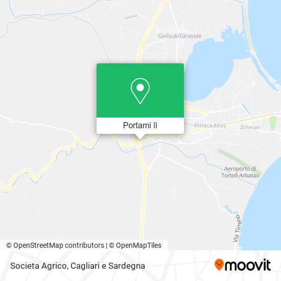 Mappa Societa Agrico