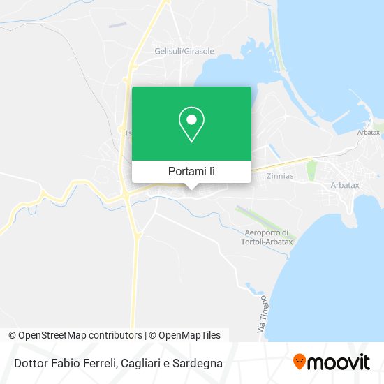 Mappa Dottor Fabio Ferreli