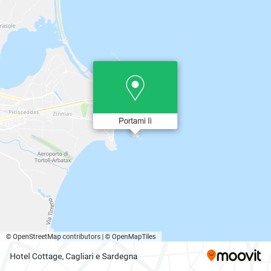Mappa Hotel Cottage