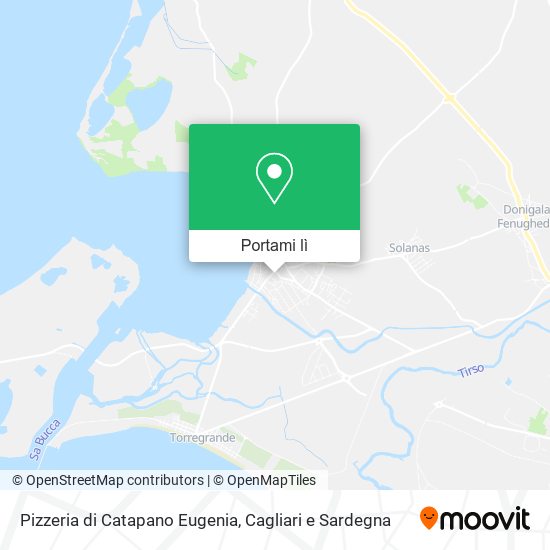 Mappa Pizzeria di Catapano Eugenia