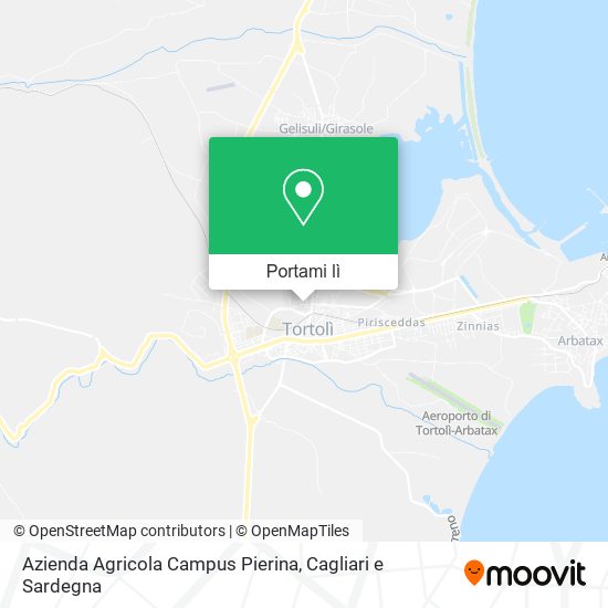 Mappa Azienda Agricola Campus Pierina