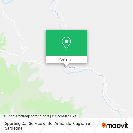 Mappa Sporting Car Service di Boi Armando