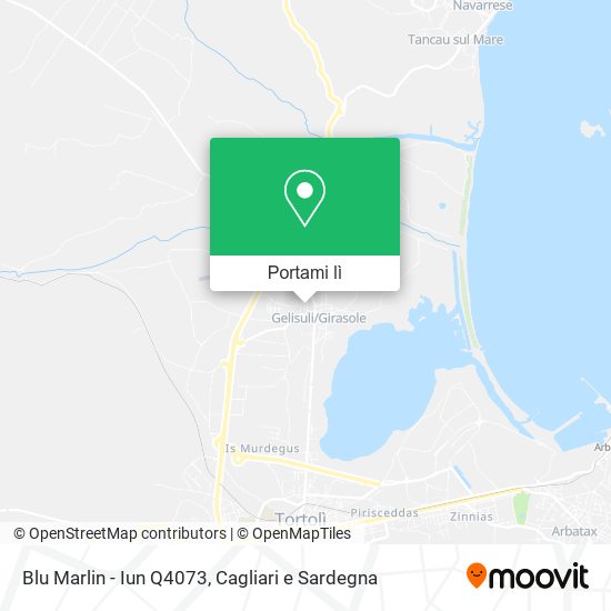 Mappa Blu Marlin - Iun Q4073