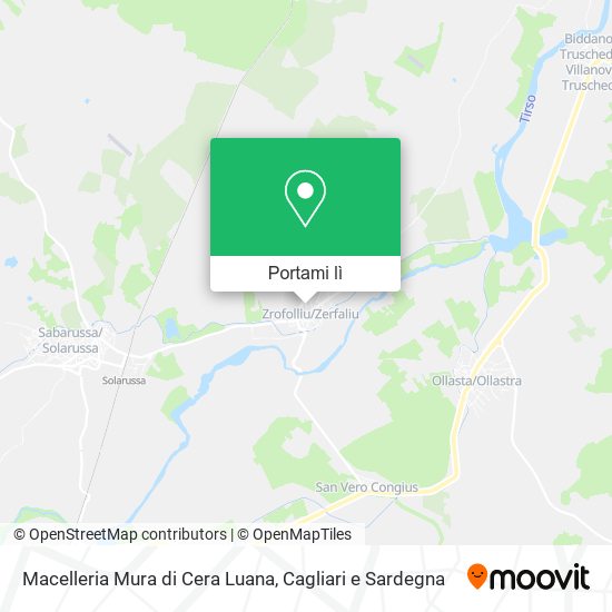 Mappa Macelleria Mura di Cera Luana
