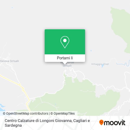 Mappa Centro Calzature di Longoni Giovanna